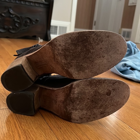 Alberto Fermani Caprica ankle boots EUC 39.5 grey/brown color - Picture 4 of 5